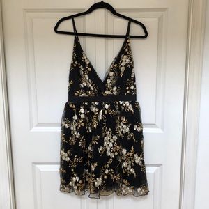 Floral pattern dress